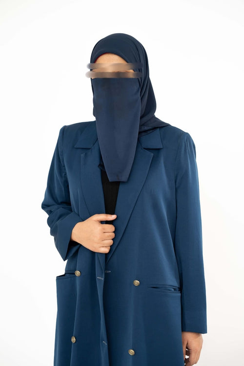 “THE MUSE” Straight-cut Coat and Abaya